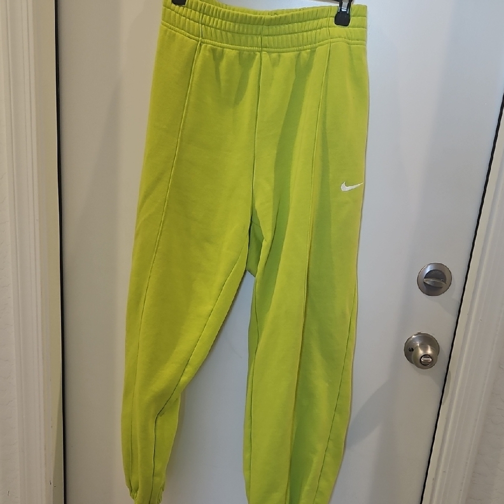 Nike Adult Lime Green Sweatpants